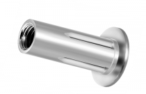 Q-Split Cilindrische kop Staal