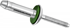 Q-Split power Bolkop Aluminium / Aluminium