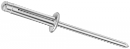 Q-Tri-split Bolkop Aluminium / Aluminium