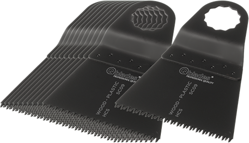Multitool zaagblad precision 68x42mm [SC09] (10 st. + 1 gratis)