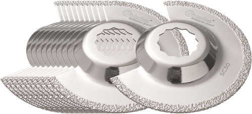 Multitool diamant segmentzaagblad 85mm|2mm [SC30] (10 st. + 1 gratis)