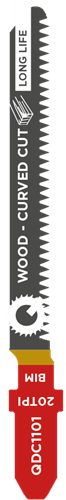 Decoupeer zaagblad hout - 76mm [QDC1101] (5 st.) - Bosch nr. T101AOF