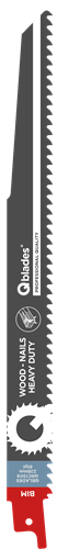 Recipro zaagblad hout met spijkers - 228mm [QRC1309] (5 st.)
