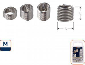 Ro-Coil draadinsert M6 - 3xD (25 st.)
