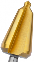 HSS Konische Plaatboor S.P. Nr.1  3,0-14,0 TIN (1 st.)