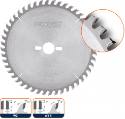 HM schulp- en afkortzaagblad, ø260x3,2x30mm Z=60 WZ (1 st.)