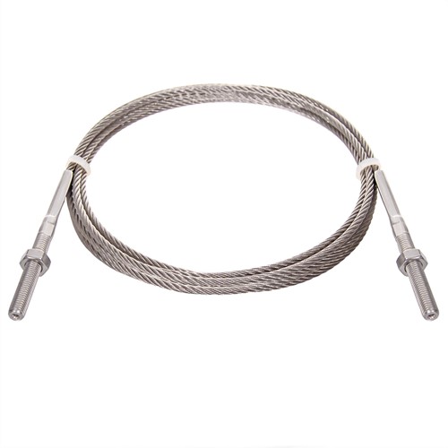 RVS Staalkabel - 5 mm - met draadeinden