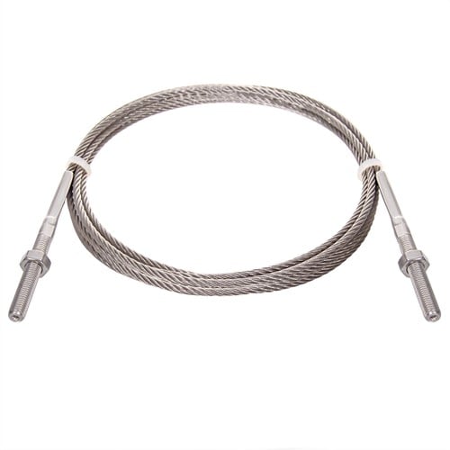 RVS Staalkabel - 8 mm - met draadeinden
