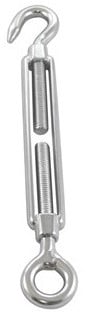 M8246C Staalkabelspanner oog/haak M5 RVS-A4 (1 st.)