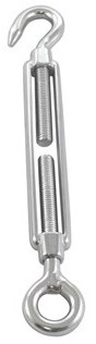 M8246C Staalkabelspanner oog/haak M20 RVS-A4 (1 st.)