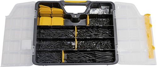 Woodies Ultimate Shield Outdoor Blackline assortimentskoffer (1st.)