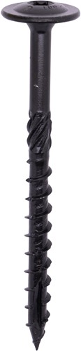 Woodies Tellerkopschroef TX-40 8,0x140/80 shield blackline (50 st.)